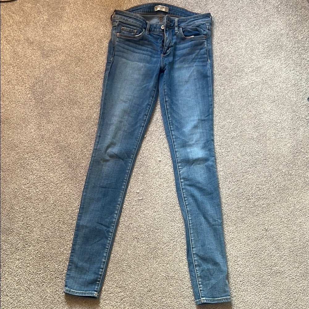 Abercrombie & Fitch Blue Skinny Jeans Classic Denim